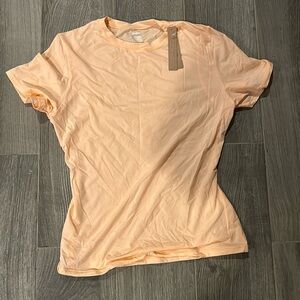 SKIMS Fits Everybody Orange T-Shirt